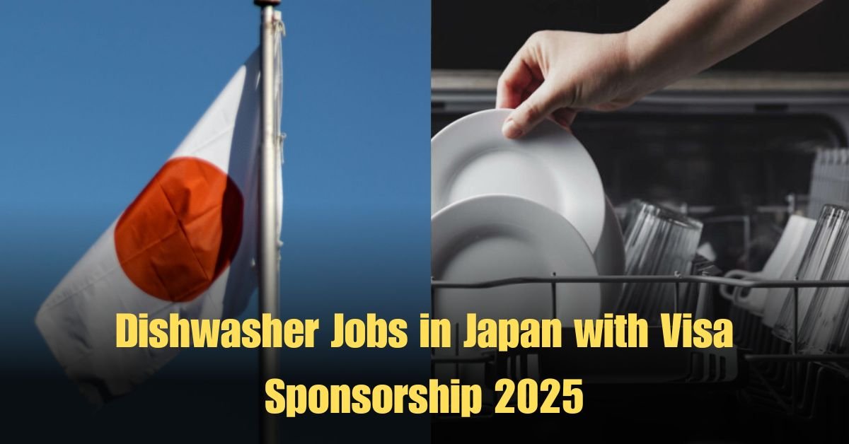 Dishwasher Jobs in Japan with Visa Sponsorship 2025