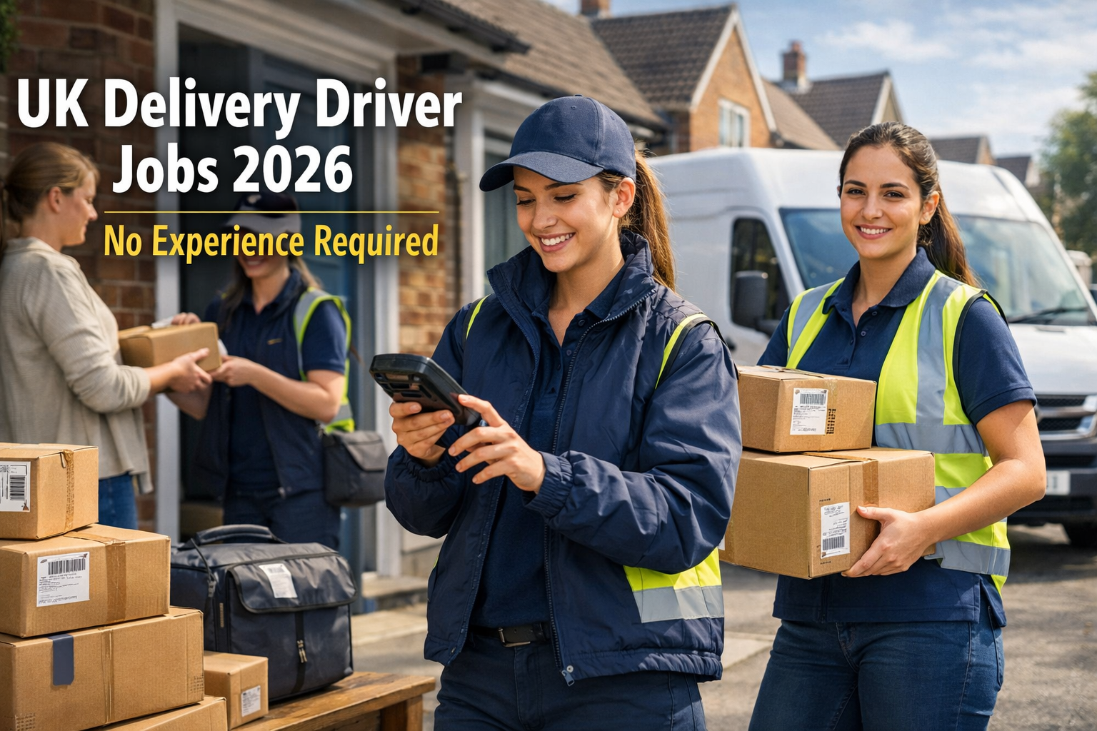 UK Delivery Driver Jobs 2026 – No Experience Required | Apply Guide & Salary