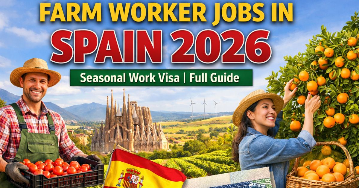 Farm Worker Jobs in Spain 2026