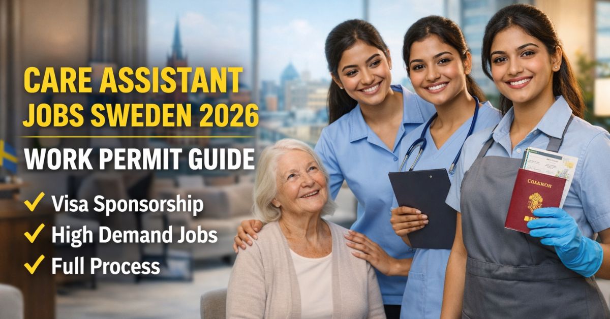 Care Assistant Jobs Sweden 2026