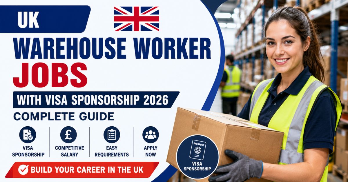 UK Warehouse Worker Jobs with Visa Sponsorship 2026