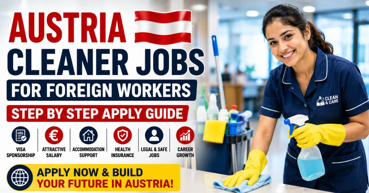 How to Apply for Cleaner Jobs in Austria