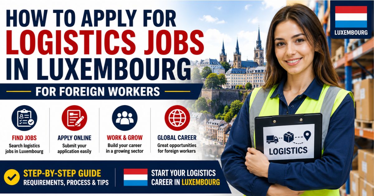 How to Apply for Logistics Jobs in Luxembourg