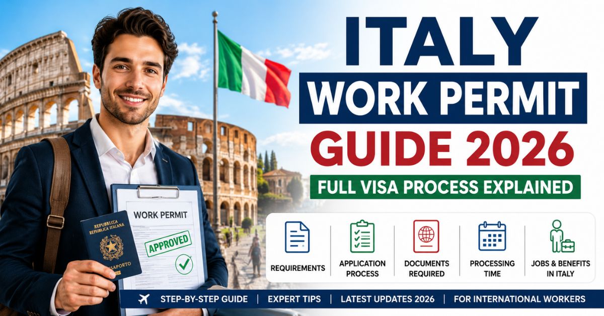 Italy Work Permit Guide 2026 – Visa Process & Requirements