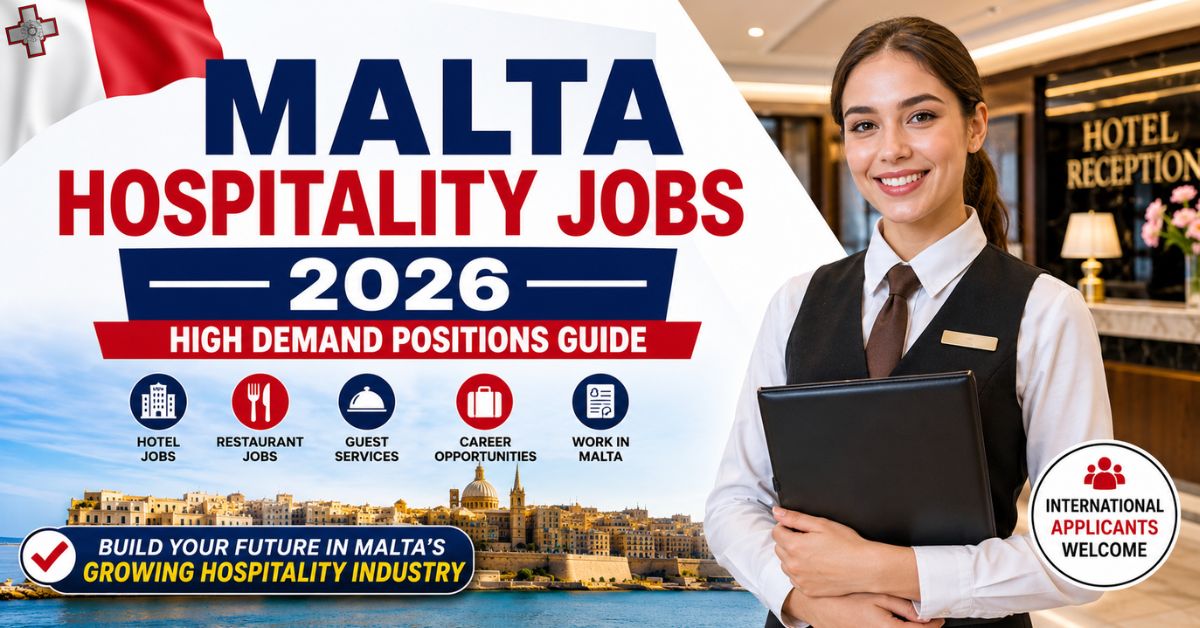 Malta Hospitality Jobs 2026 High Demand Positions Guide