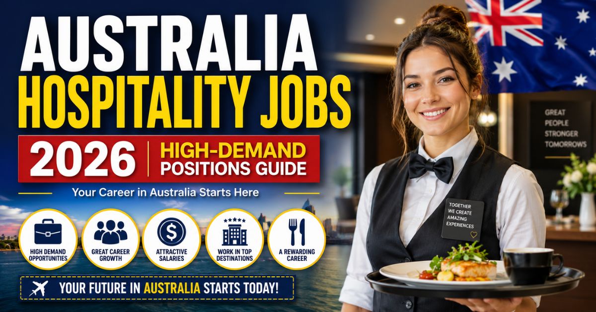 Australia Hospitality Jobs 2026: High-Demand Positions Guide