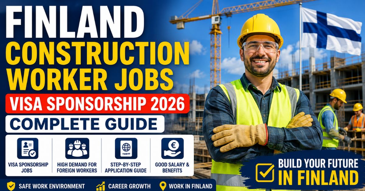 How to Apply for Factory Jobs in Finland for Foreign Workers 2026