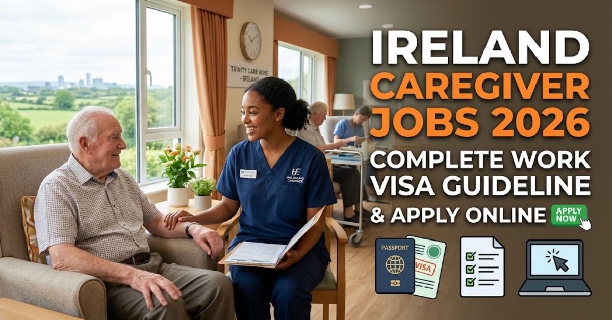Ireland Caregiver Jobs 2026: Work Visa & Application Guide