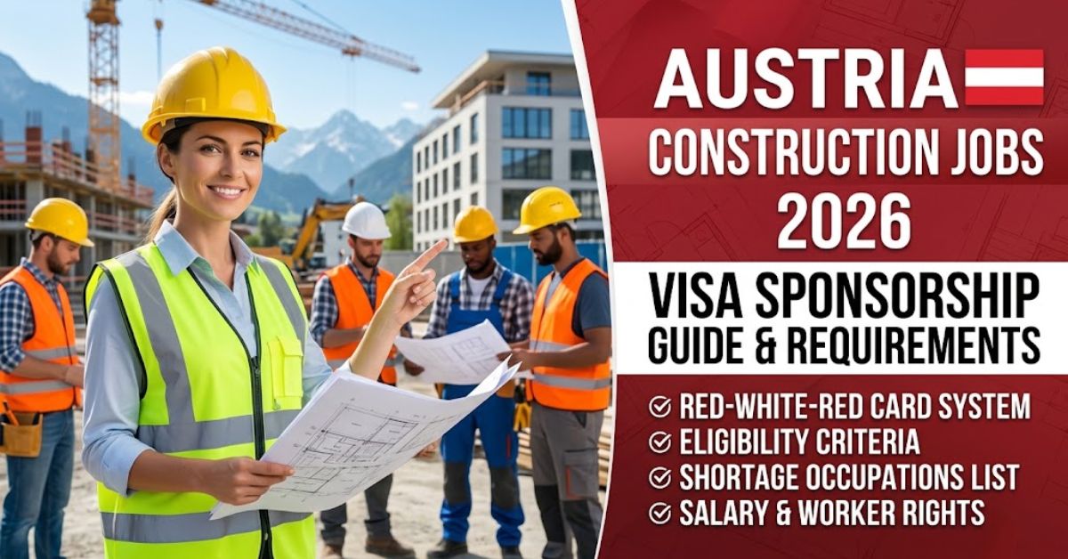Austria Construction Jobs 2026: Visa Sponsorship & RWR Card Guide
