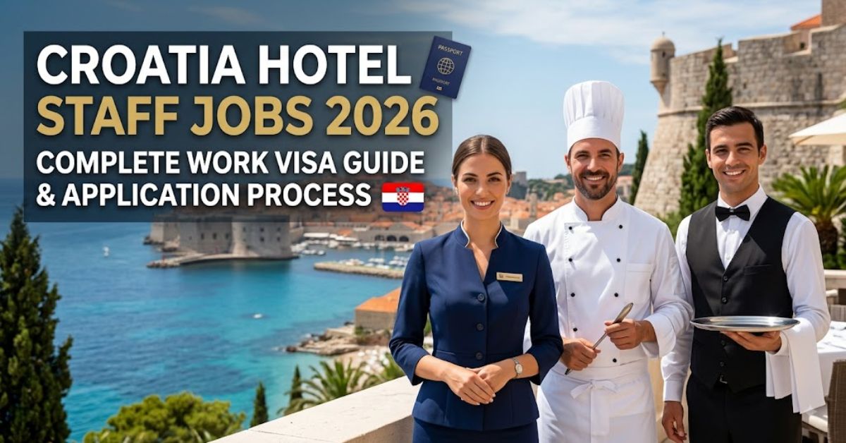 Croatia Hotel Staff Jobs 2026 – Complete Work Visa Guide & Application Process