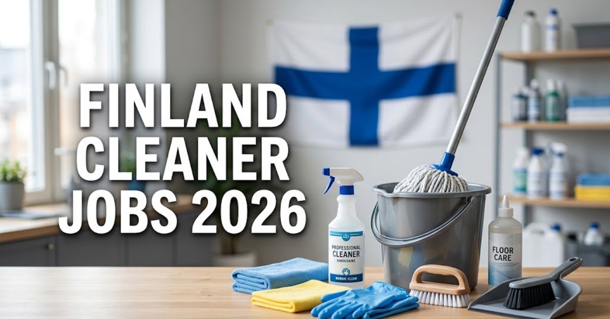 Finland Cleaner Jobs 2026 – Complete Work Visa Guideline & Apply Online