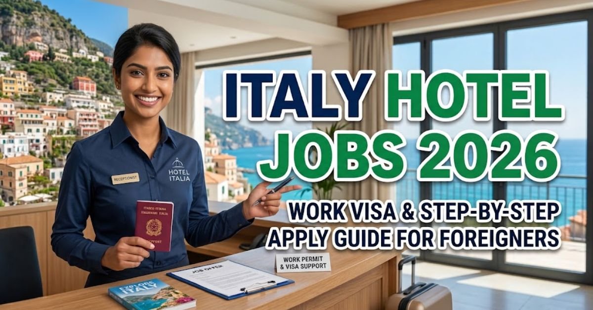 Italy Hotel Jobs 2026 for Foreigners: Visa & Apply Guide
