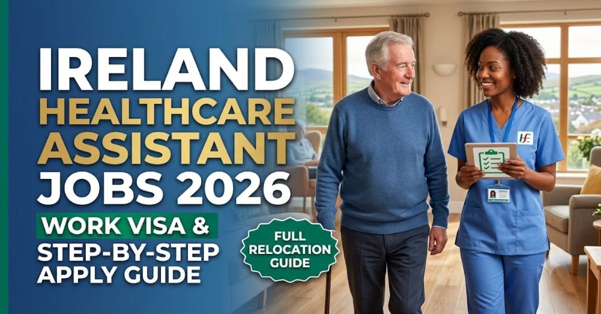 Ireland Healthcare Assistant Jobs 2026: Work Visa & Apply Guide