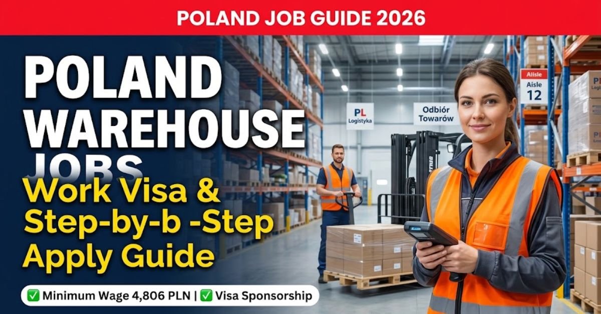 Complete 2026 guide to Poland warehouse worker jobs. Discover minimum wage pay, work permit rules, visa steps, living costs, and how to apply safely.