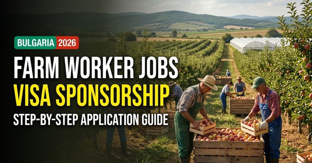 Bulgaria Farm Worker Jobs 2026: Visa Sponsorship & Application Guide